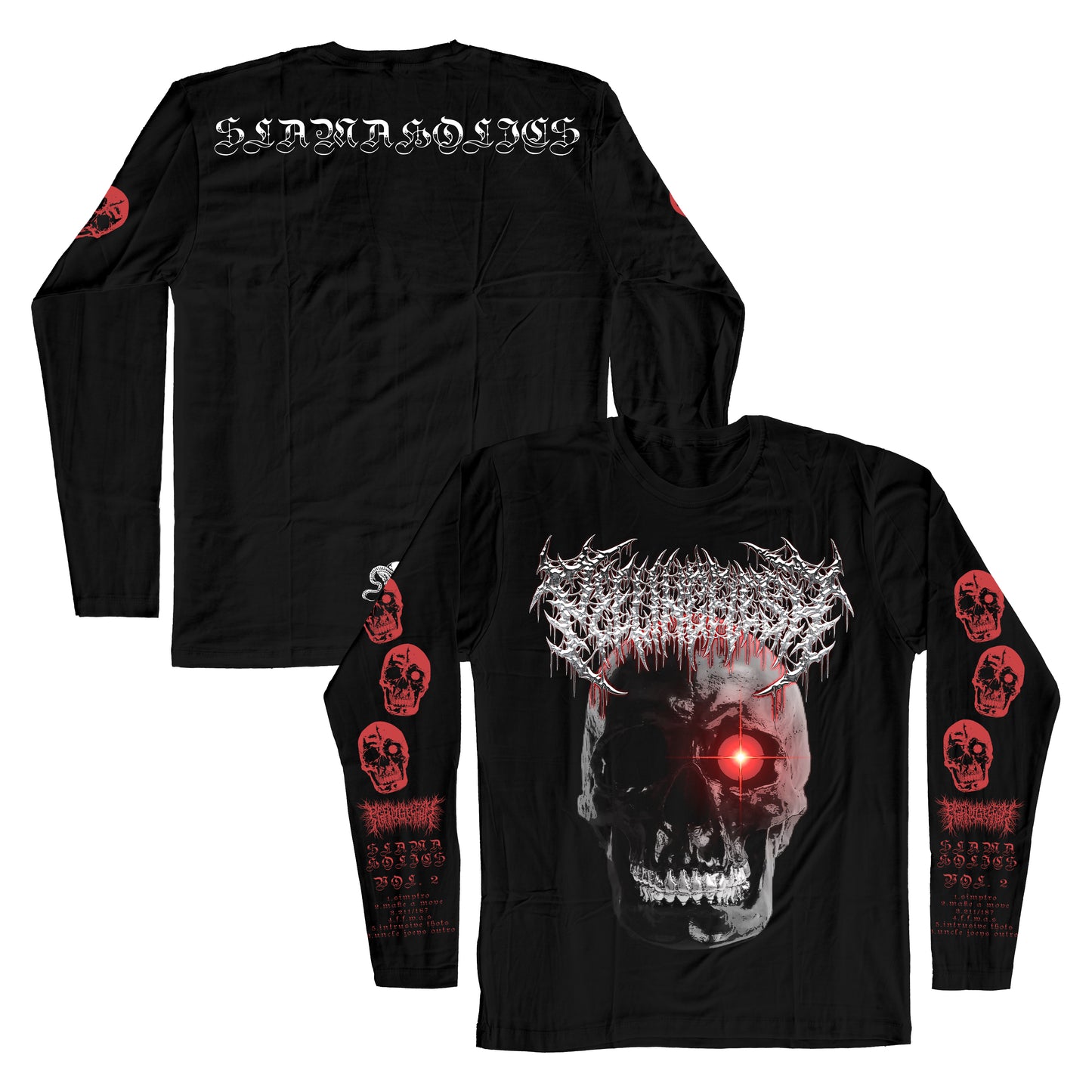 Peeling Flesh "Slamaholics, Vol.2" Longsleeve