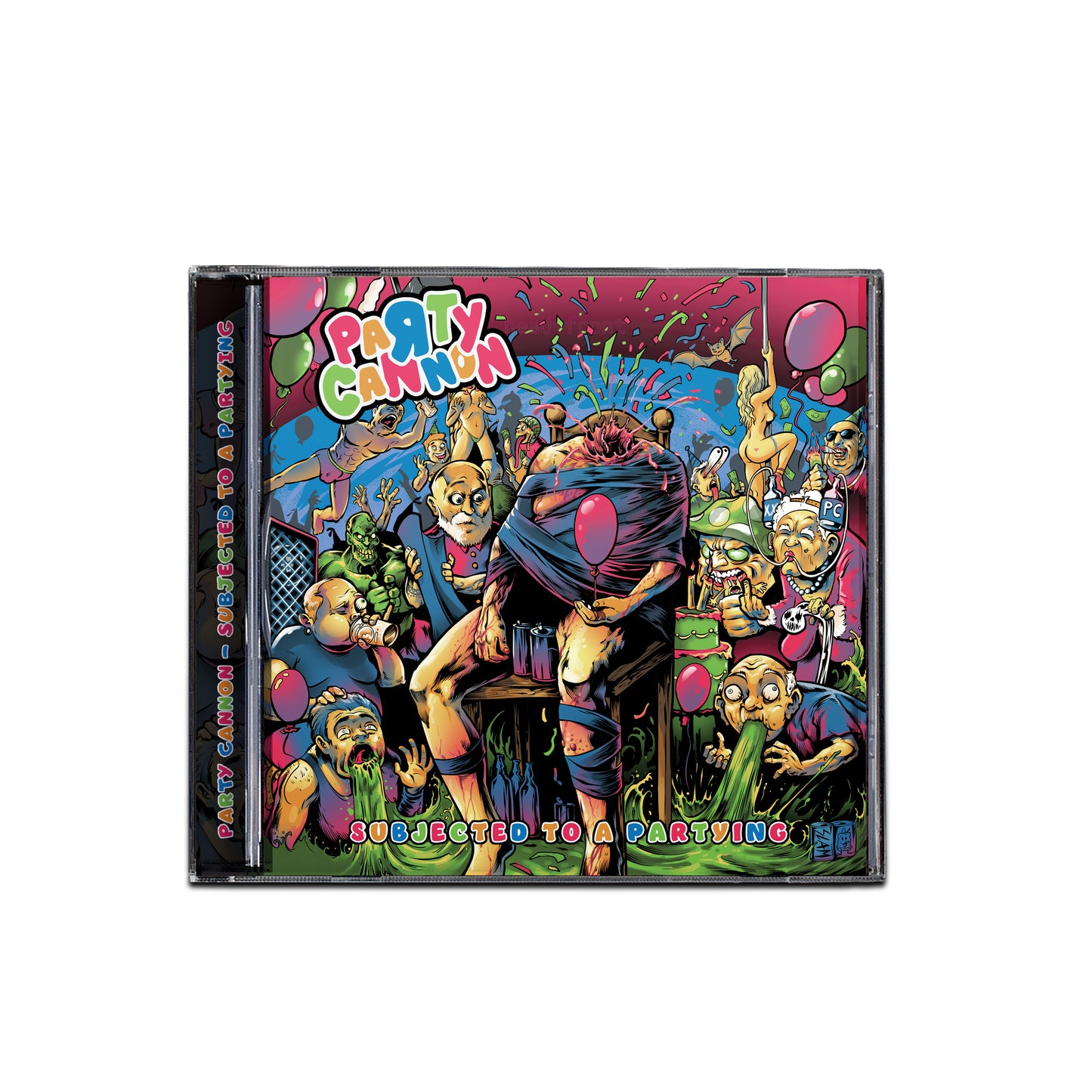 Party Cannon "Subjected To A Partying" CD