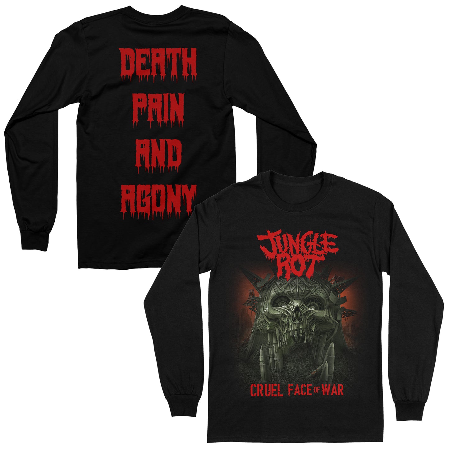 Jungle Rot "Cruel Face Of War" Longsleeve