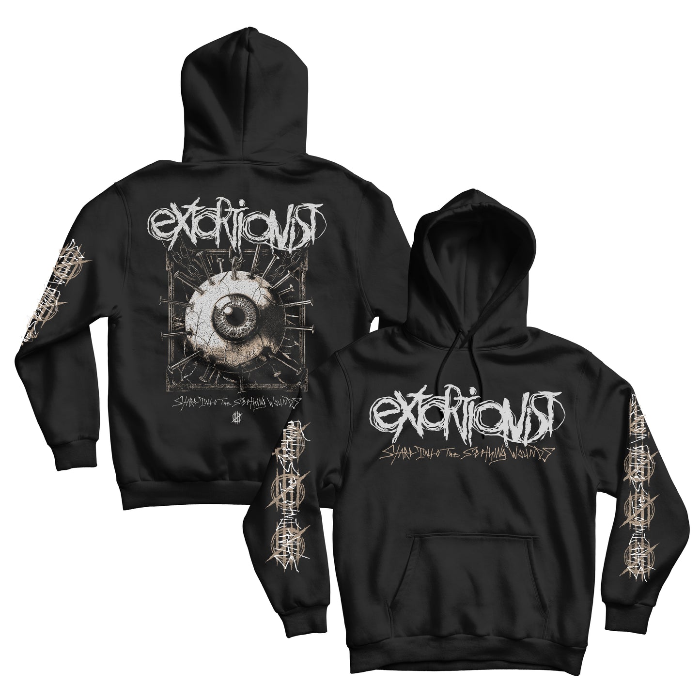 Extortionist "Stare Into The Seething Wounds" Pullover Hoodie