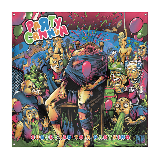 Party Cannon "Subjected To A Partying" Special Edition Flag