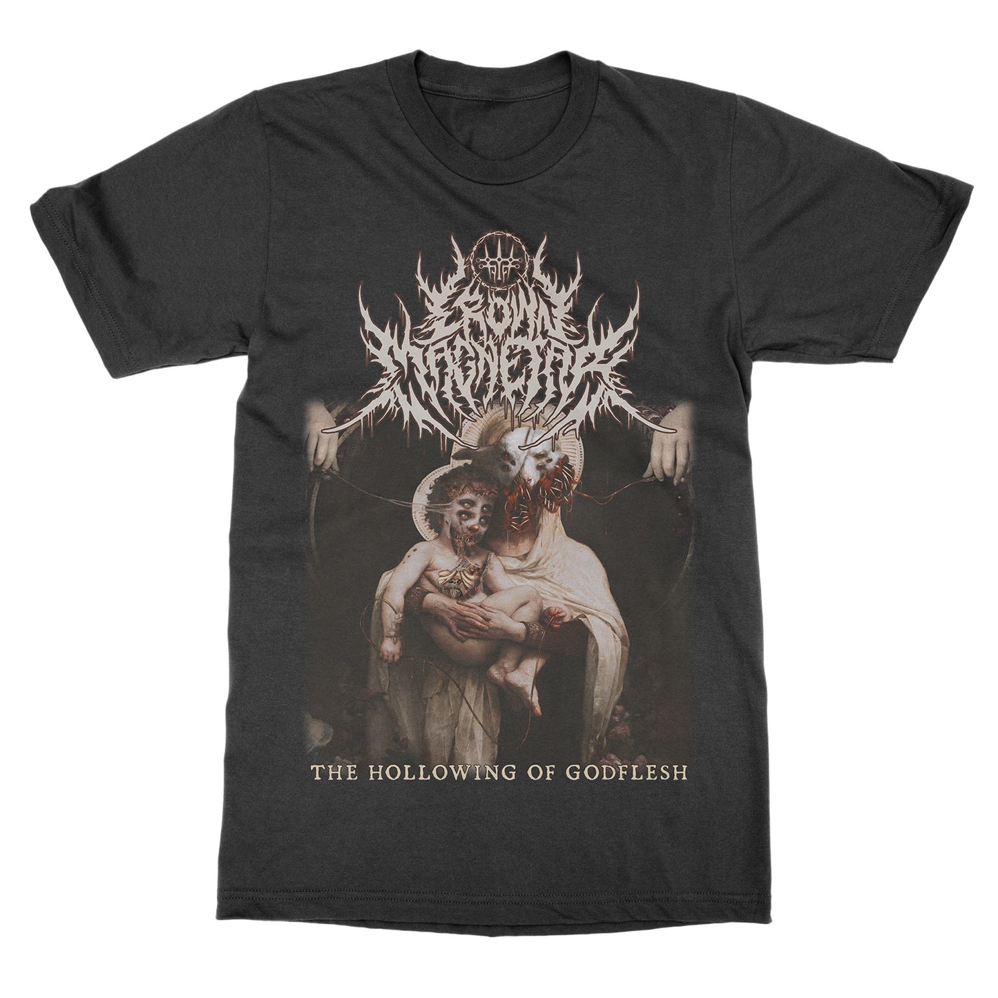 Crown Magnetar "The Hollowing Of Godflesh" T-Shirt
