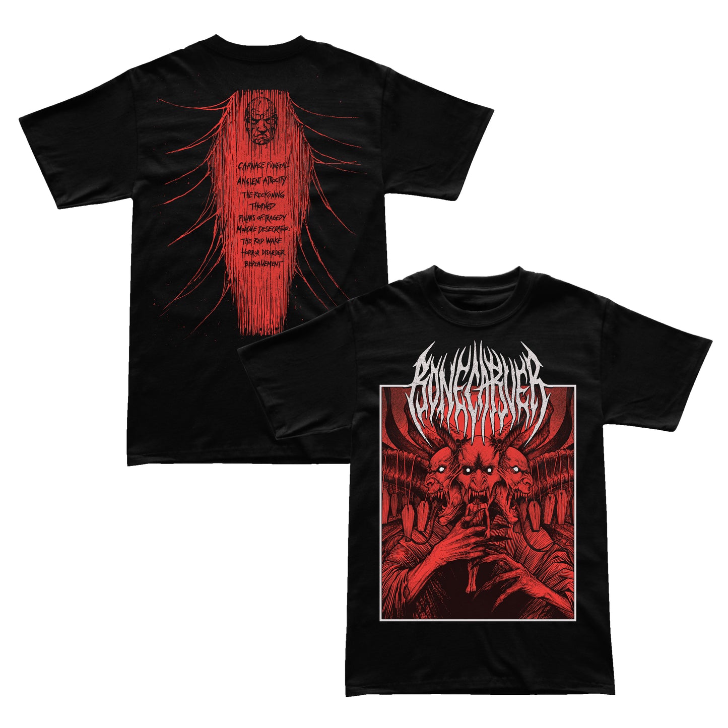 Bonecarver "Carnage Funeral" T-Shirt