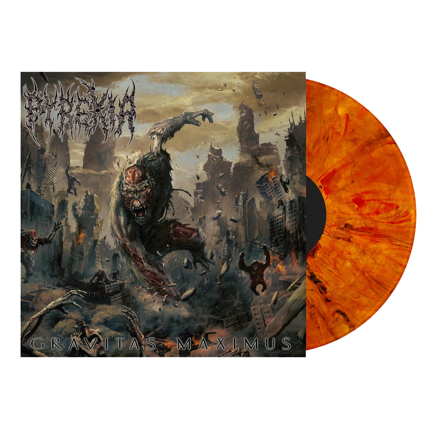 Pyrexia "Gravitas Maximus (Wildfire Vinyl)" Collector's Edition 12"