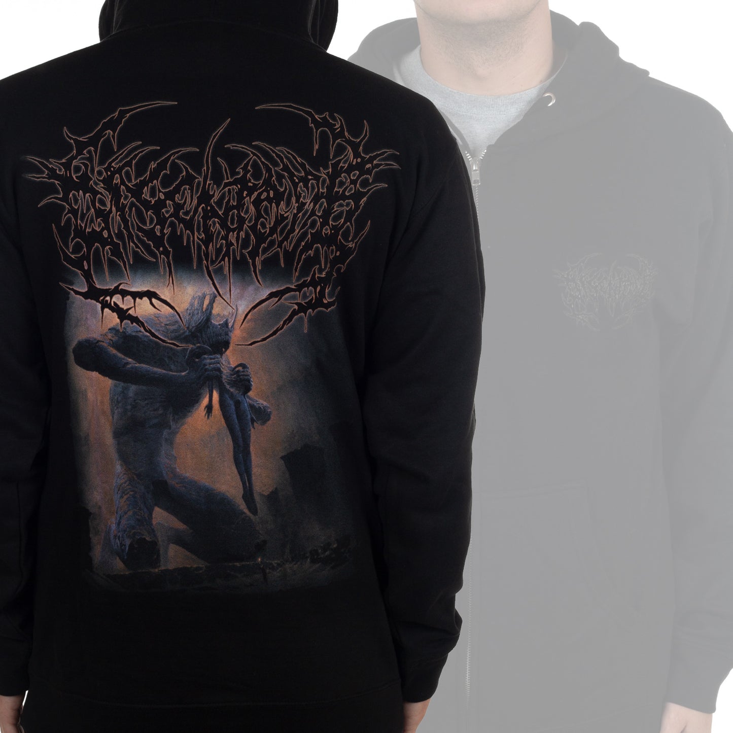 Disentomb "The Decaying Light" Zip Hoodie