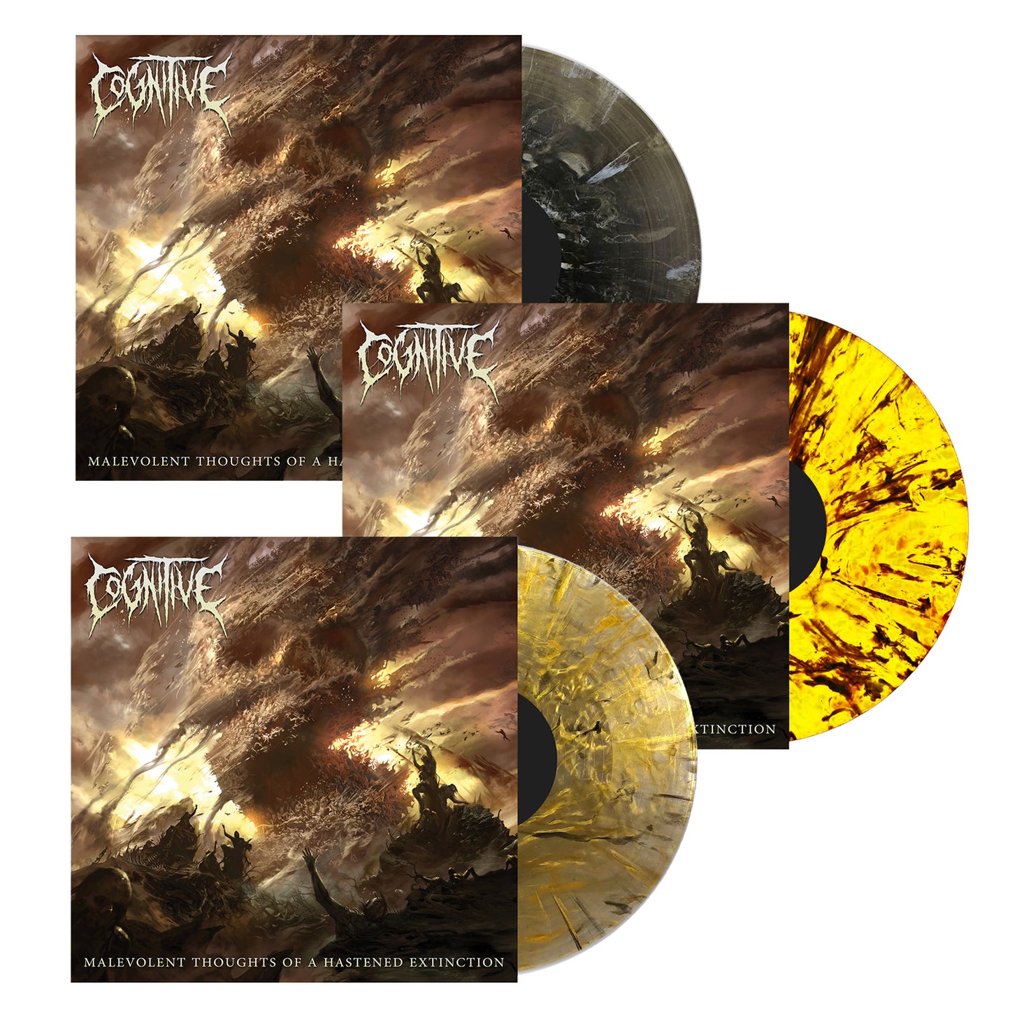 Cognitive "Malevolent Thoughts of a Hastened Extinction" Limited Edition 12"