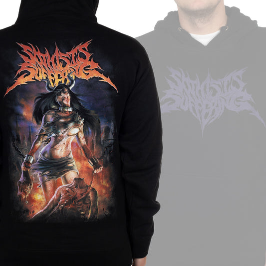 So This Is Suffering "Horned Harlot" Pullover Hoodie