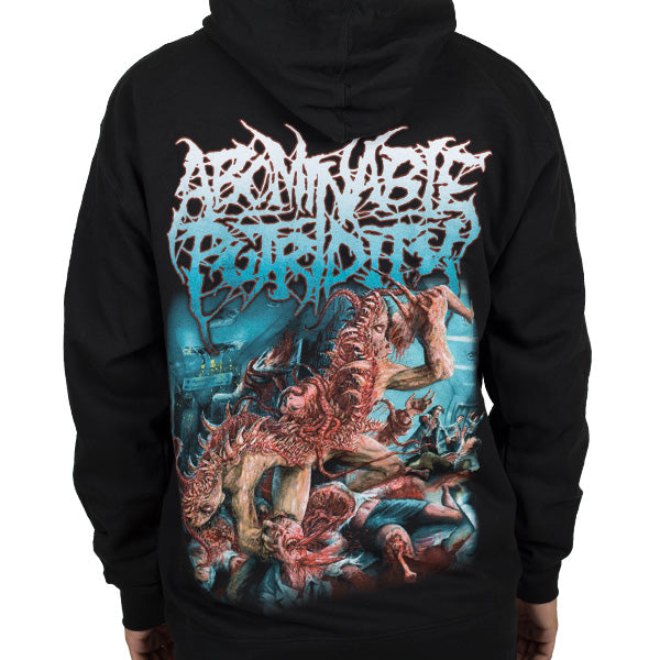 Abominable Putridity "Inhuman Abomination" Zip Hoodie