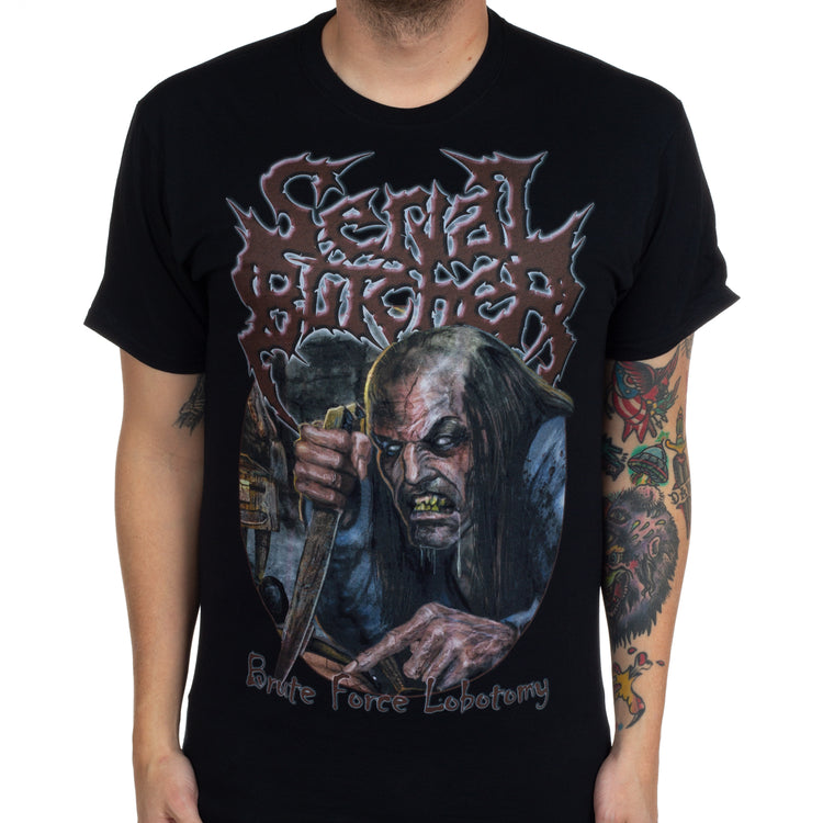 Serial Butcher "Brute Force Lobotomy" T-Shirt