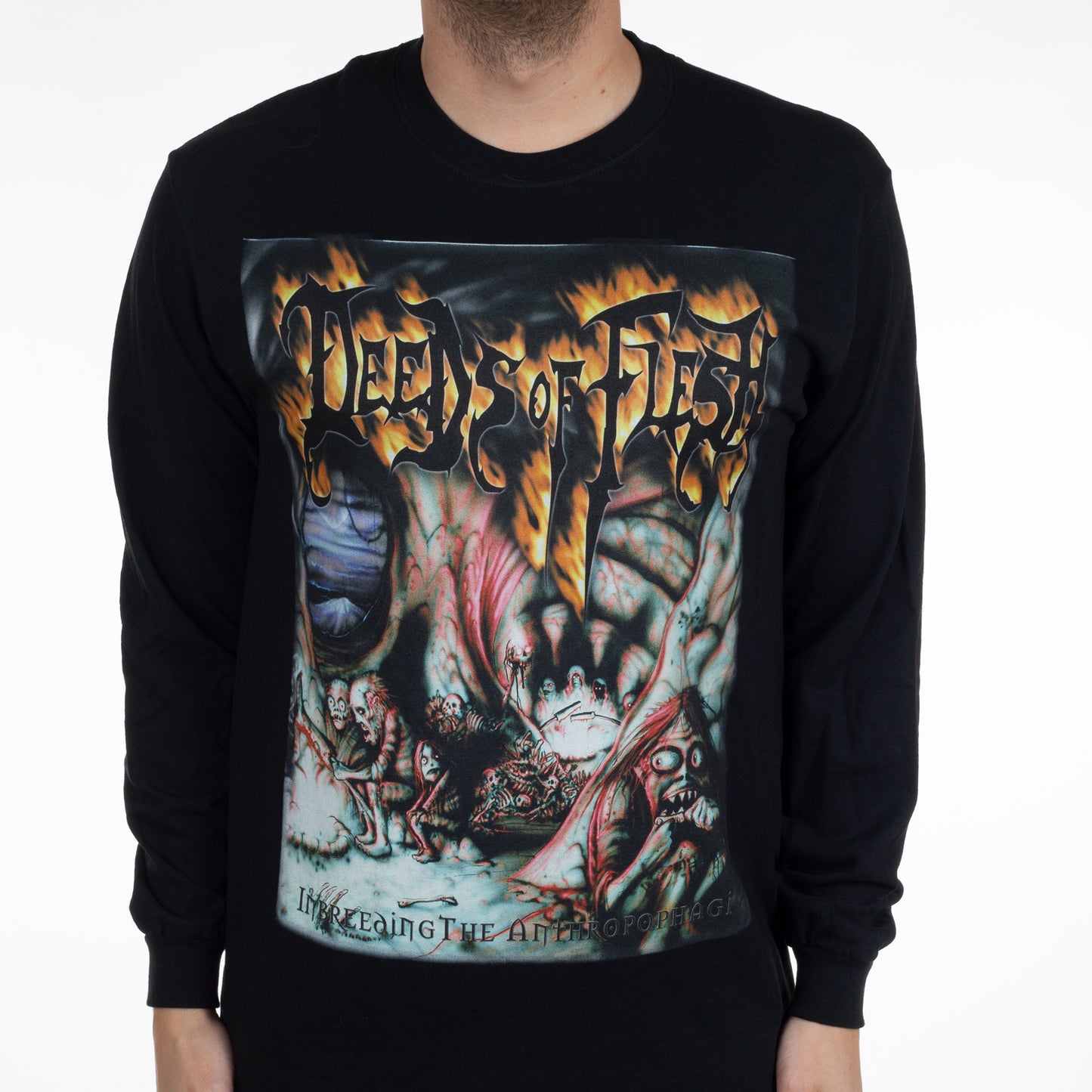 Deeds of Flesh "Inbreeding The Anthropophagi" Longsleeve