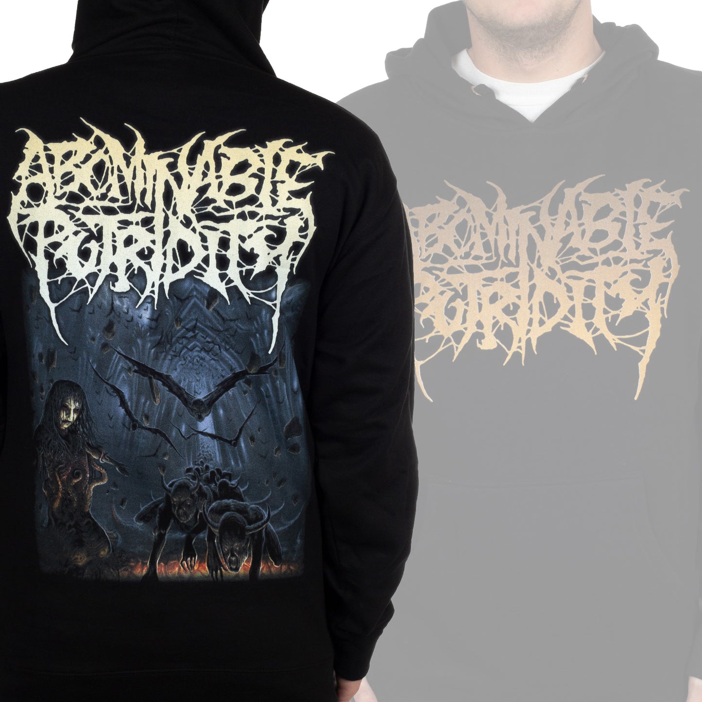 Abominable Putridity "In the End of Human Existence" Pullover Hoodie