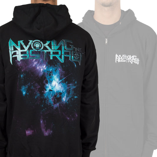 Invoking the Abstract "Space theme" Zip Hoodie
