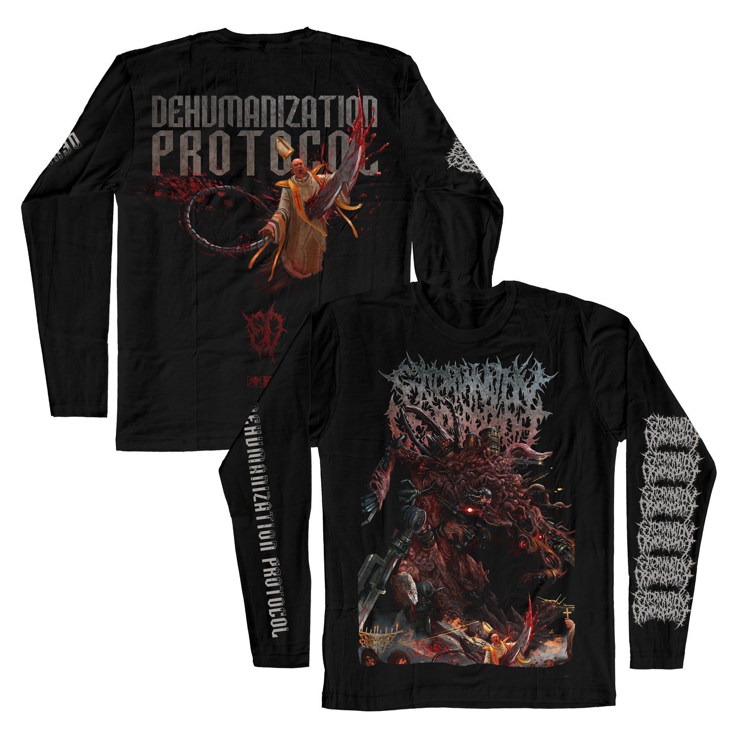 Extermination Dismemberment "Dehumanization Protocol" Longsleeve