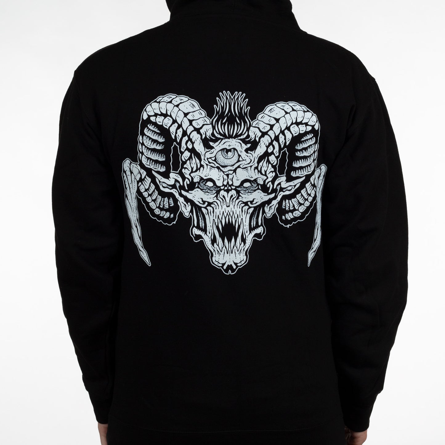 Unique Leader Records "Alrekr Demon/Jamie Christ Colab (Black)" Zip Hoodie