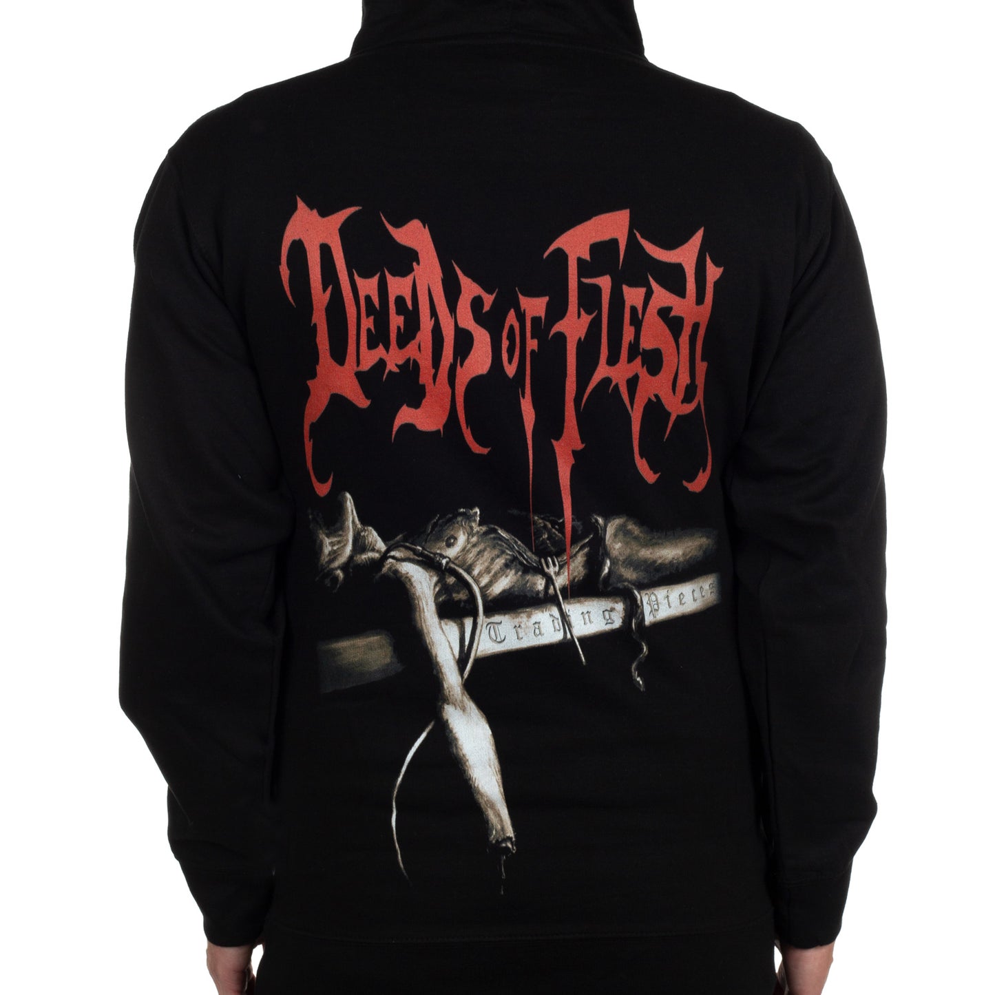 Deeds of Flesh "Trading Pieces" Pullover Hoodie