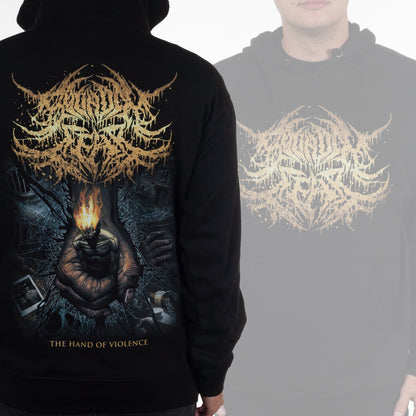 Bound in Fear "The Hand of Violence" Pullover Hoodie