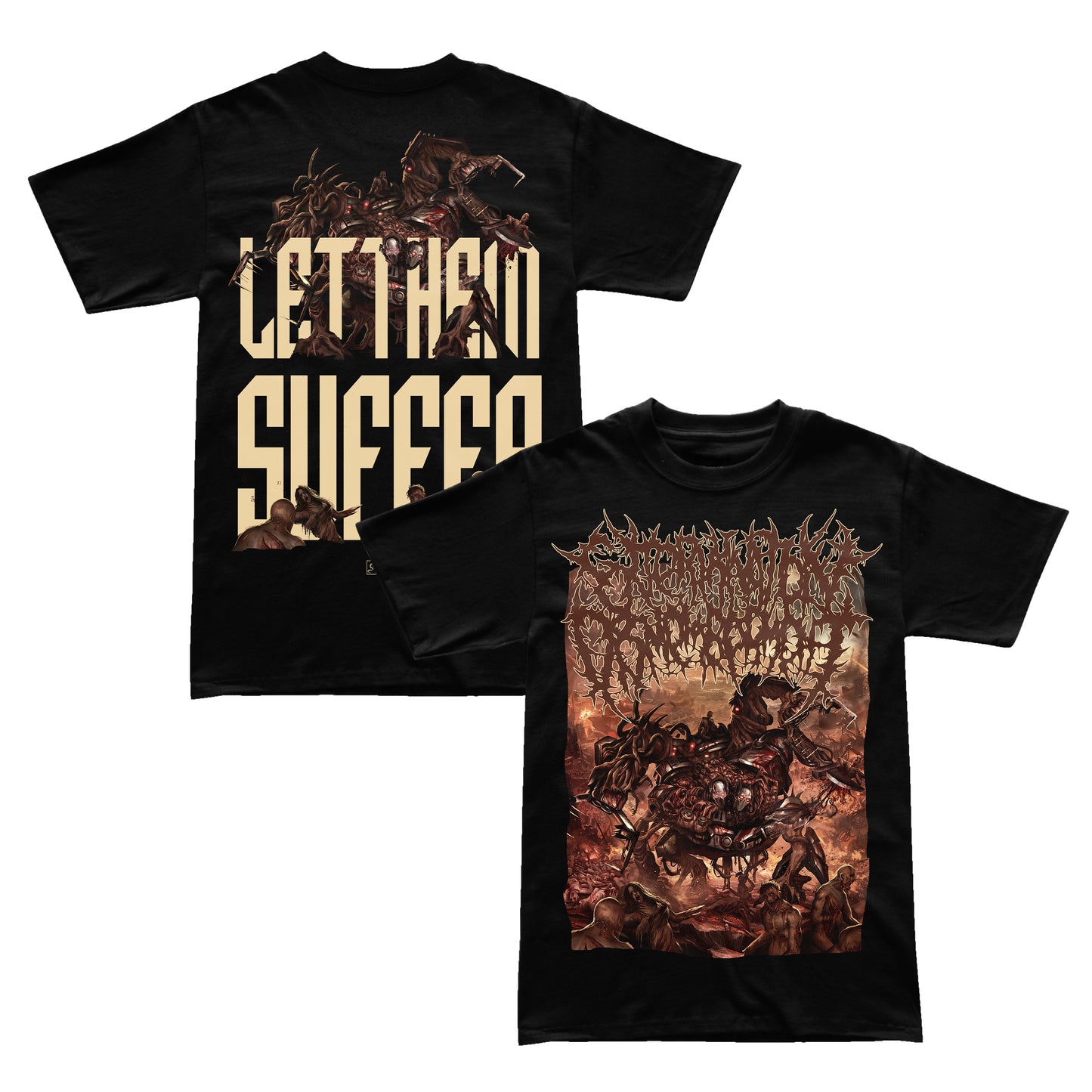 Extermination Dismemberment "Let Them Suffer" T-Shirt