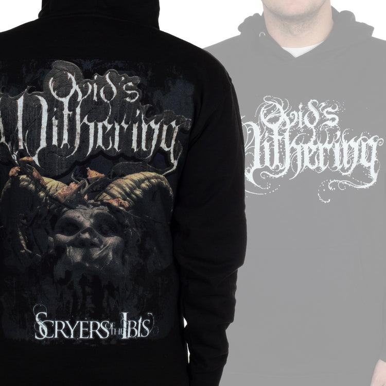 Ovid's Withering "Scryers of the Ibis LP Cover" Pullover Hoodie