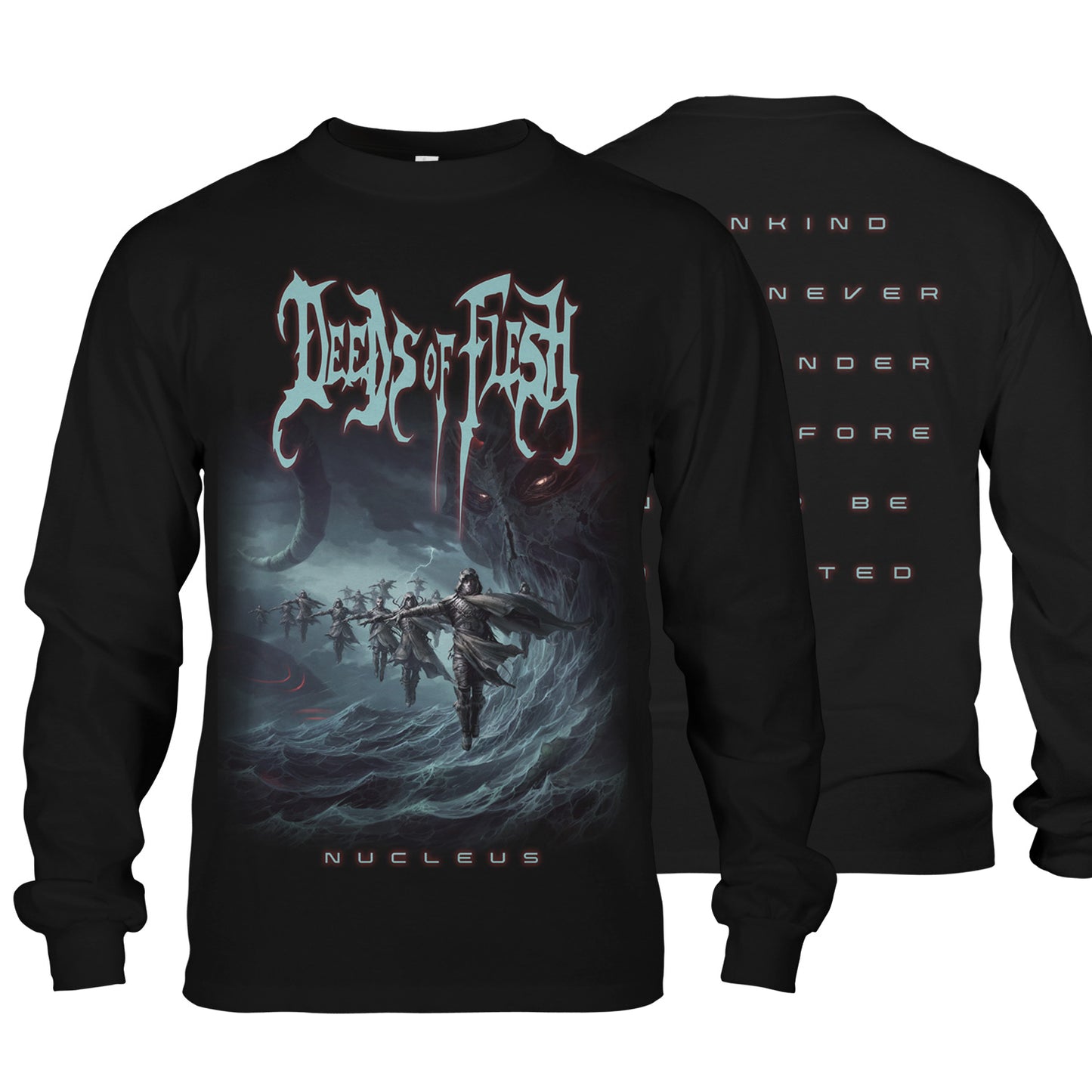 Deeds of Flesh "Nucleus" Longsleeve