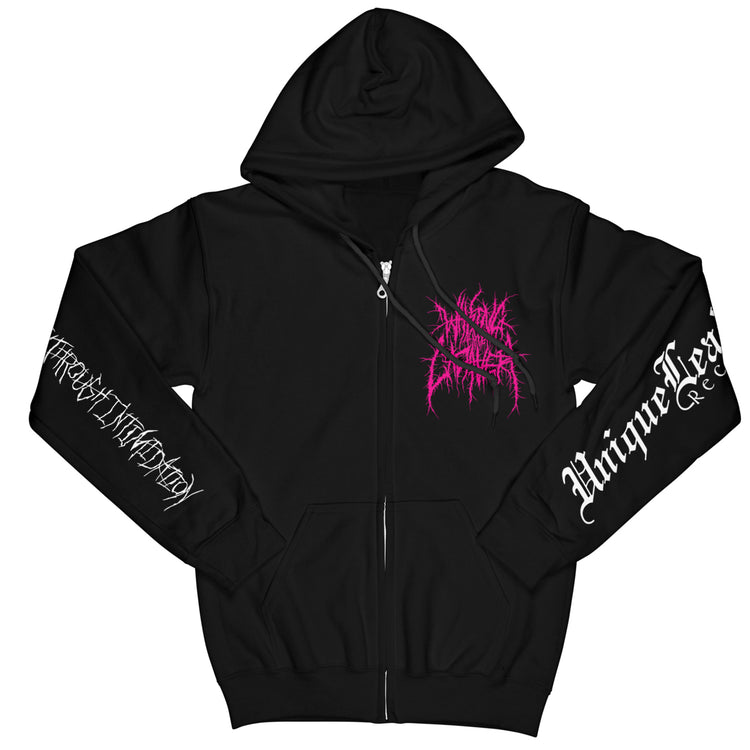 Waking The Cadaver "Authority Through Intimidation" Special Edition Zip Hoodie