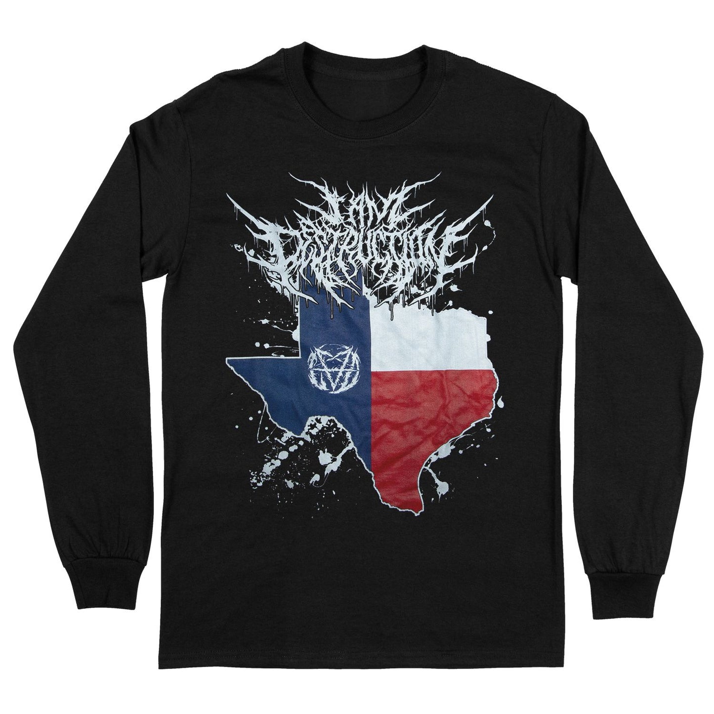 I Am Destruction "Texas (Black)" Longsleeve