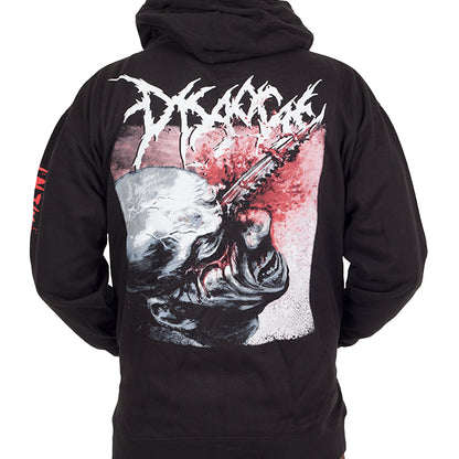 Disgorge "Cranial Impalement" Zip Hoodie