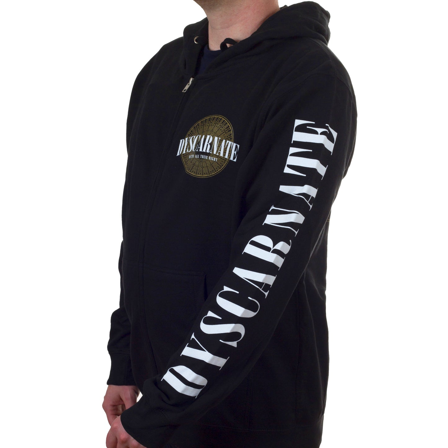 Dyscarnate "With All Their Might" Zip Hoodie