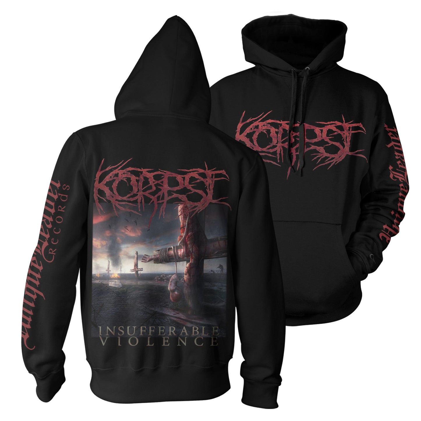 Korpse "Insufferable Violence" Collector's Edition Pullover Hoodie