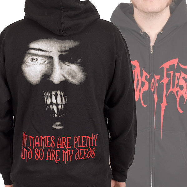 Deeds of Flesh "Cannibal" Zip Hoodie