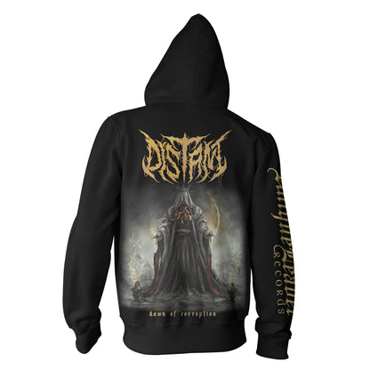 Distant "Dawn of Corruption" Zip Hoodie