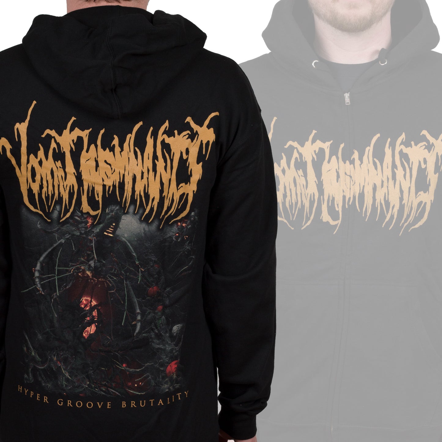 Vomit Remnants "Hyper Groove Brutality" Zip Hoodie