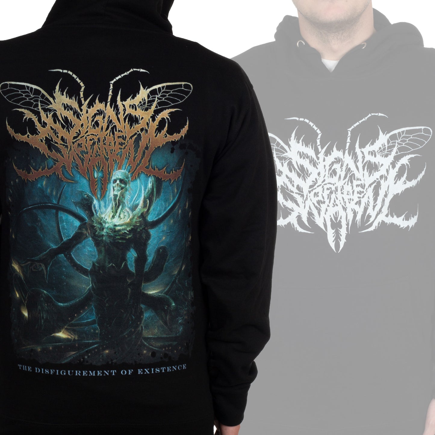 Signs of the Swarm "The Disfigurement of Existence" Pullover Hoodie