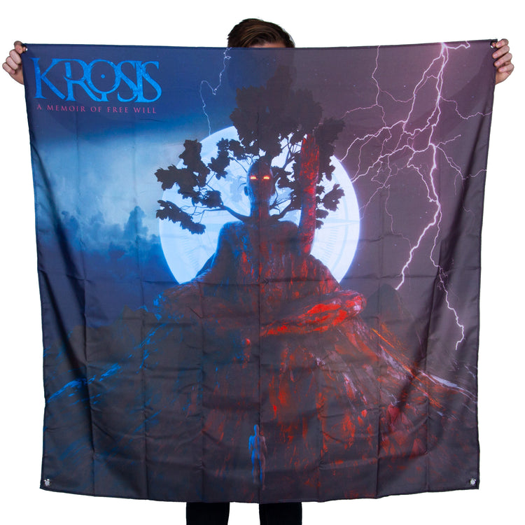 Krosis "A Memoir of Free Will" Limited Edition Flag