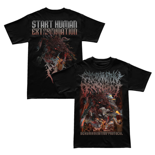 Extermination Dismemberment "Dehumanization Protocol" T-Shirt