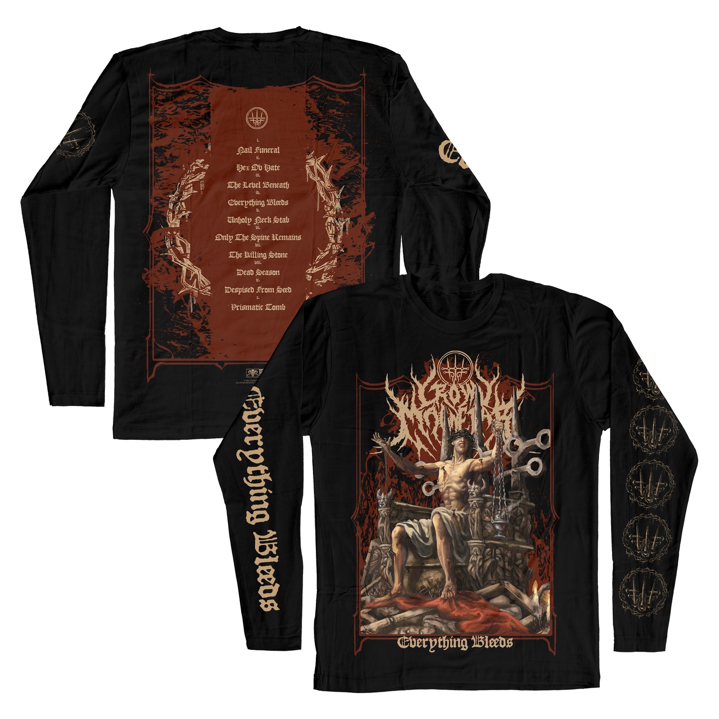 Crown Magnetar "Everything Bleeds" Longsleeve