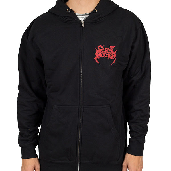 Serial Butcher "Brute Force Lobotomy" Zip Hoodie