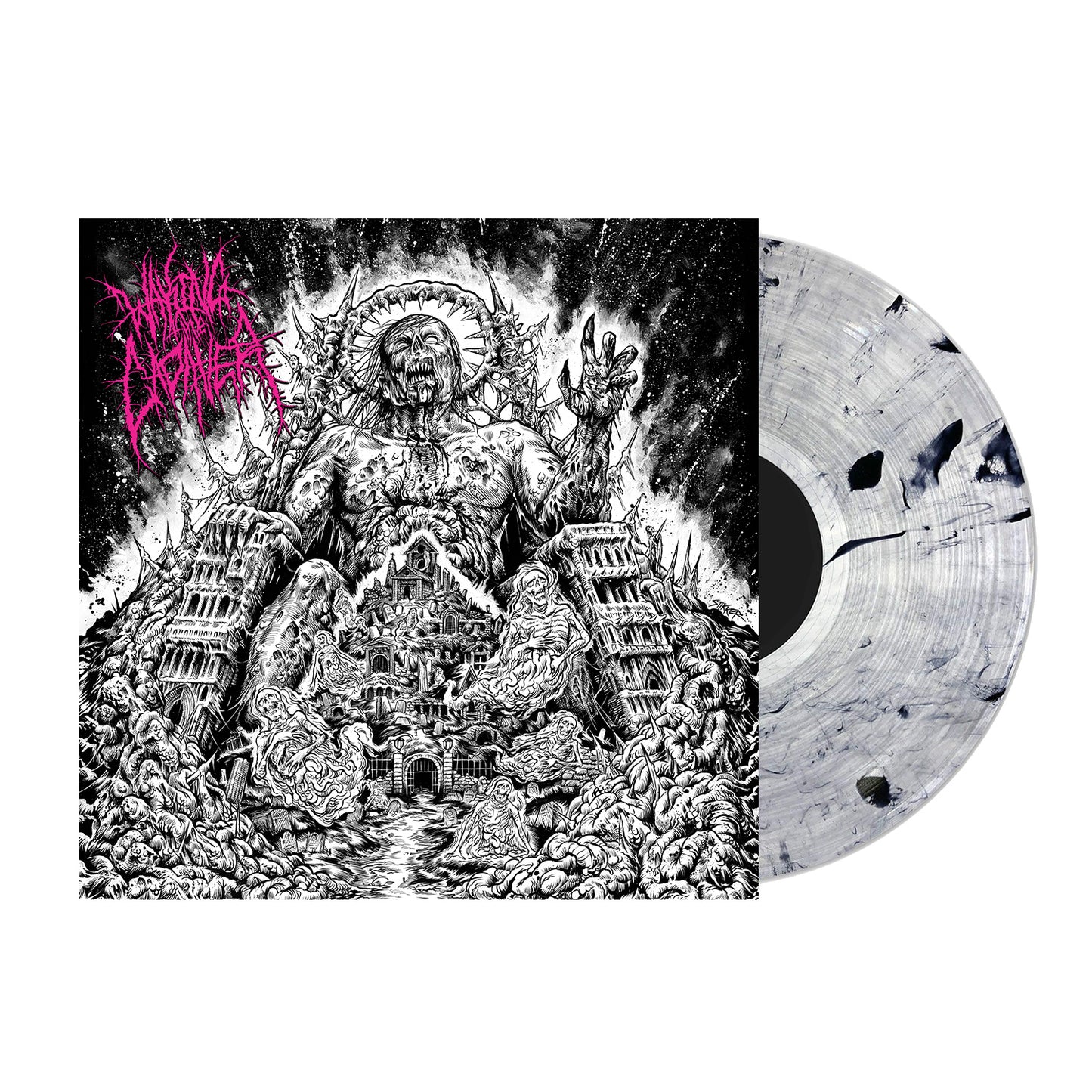 Waking The Cadaver "Authority Through Intimidation" Limited Edition 12"