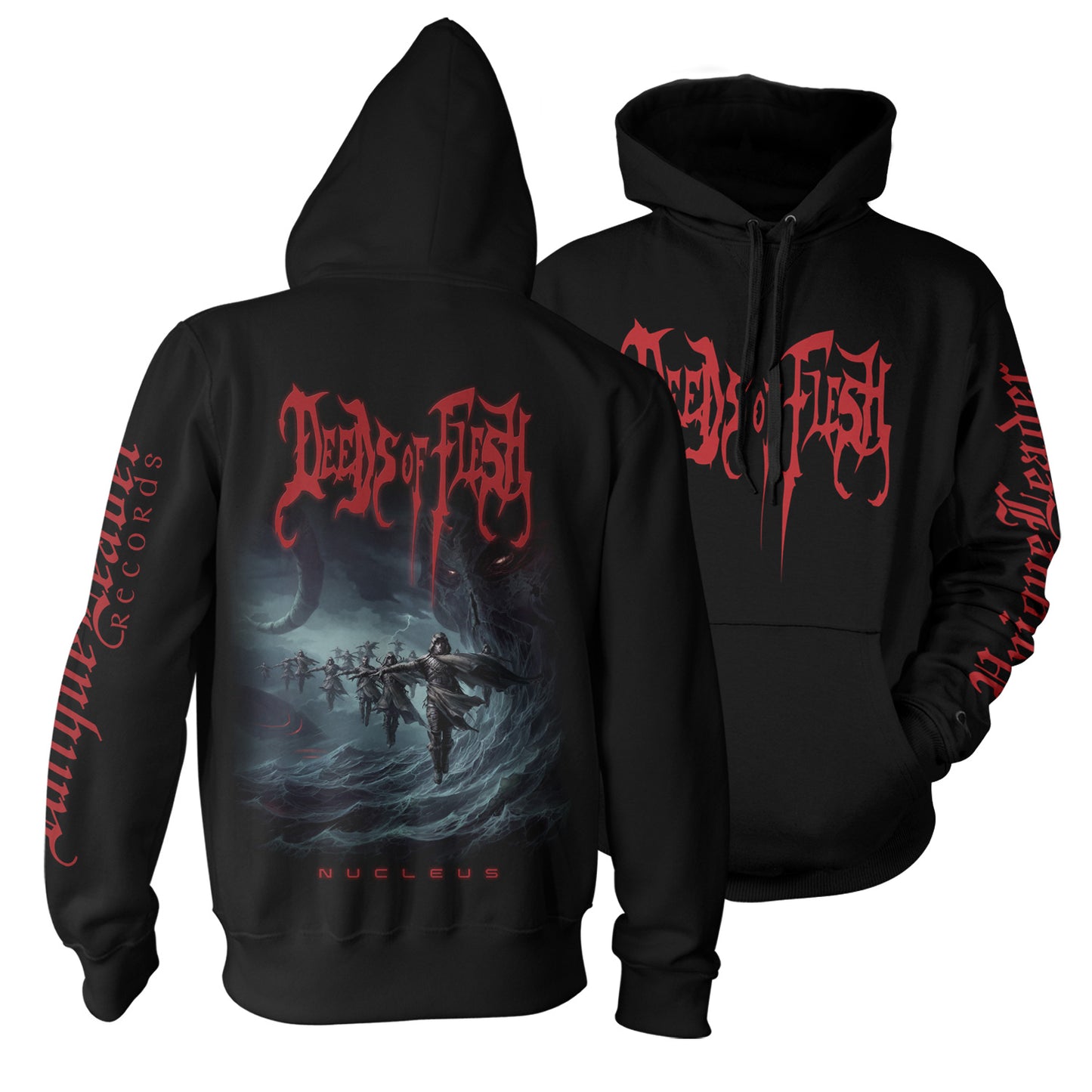 Deeds of Flesh "Nucleus" Pullover Hoodie