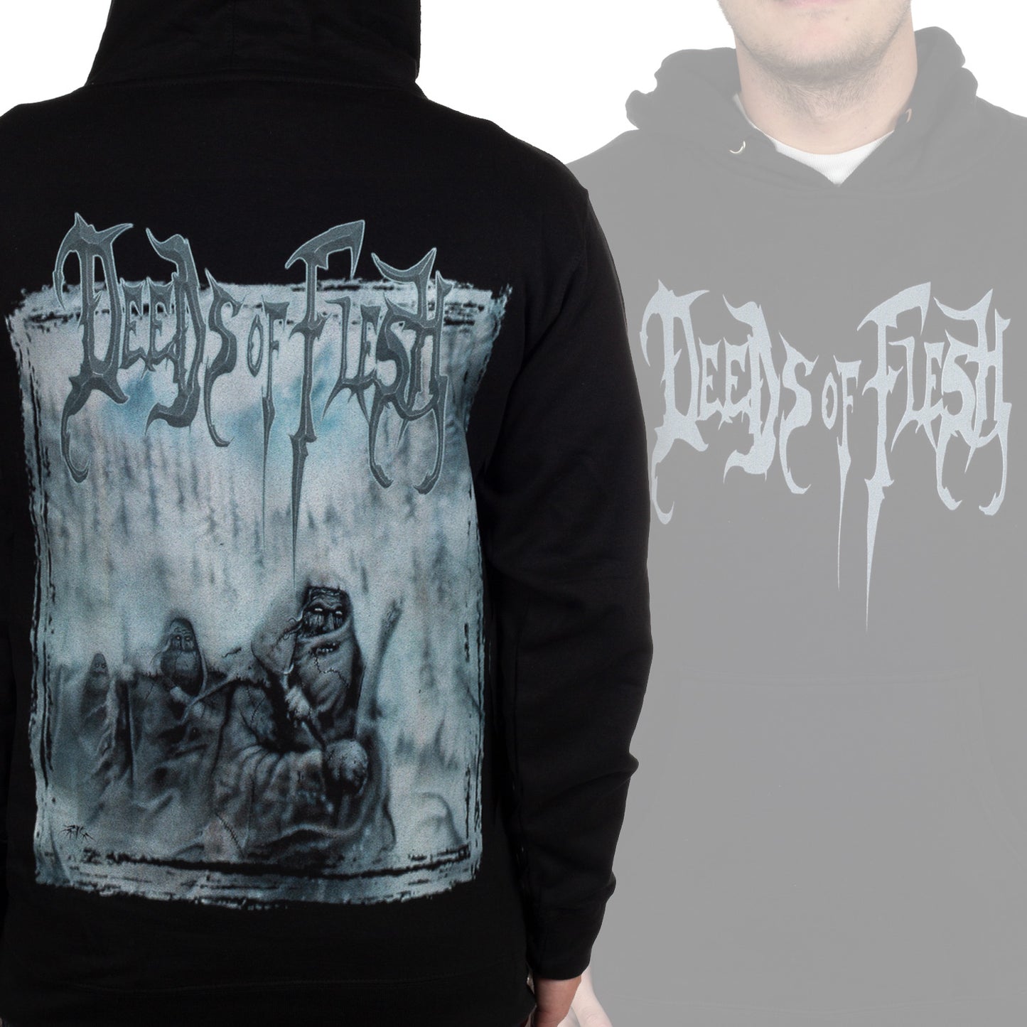 Deeds of Flesh "Path Of The Weakening v2" Pullover Hoodie