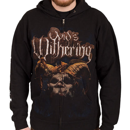 Ovid's Withering "Scryers of the Ibis LP Cover" Zip Hoodie