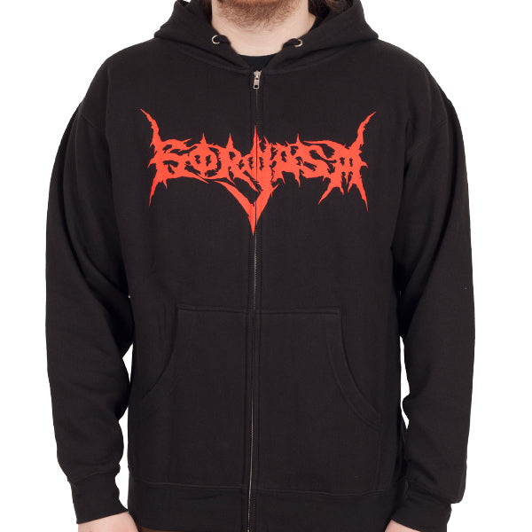 Gorgasm "Stitched Oral Asphyxia" Zip Hoodie