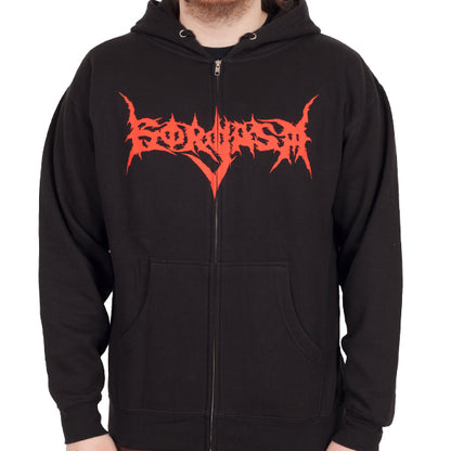 Gorgasm "Stitched Oral Asphyxia" Zip Hoodie