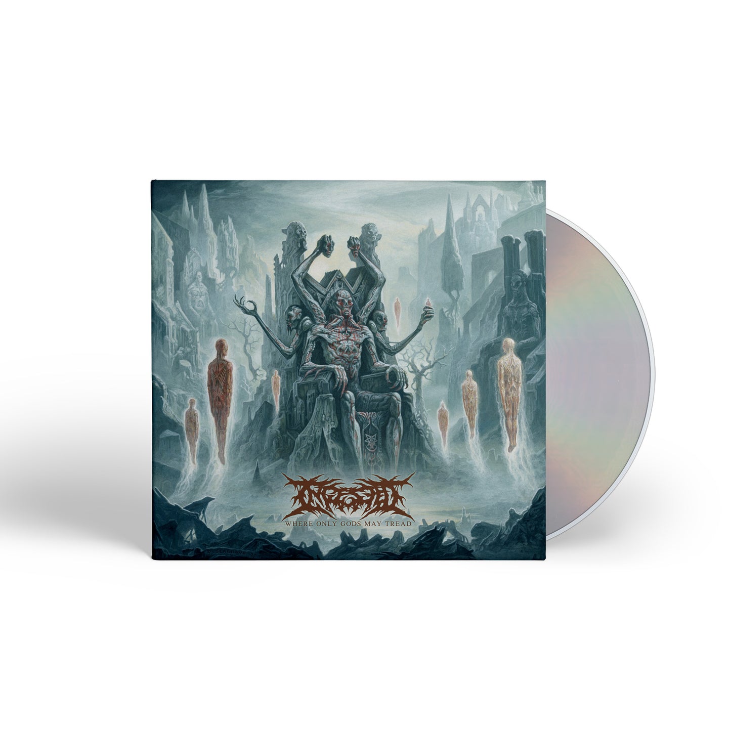 Ingested "Where Only Gods May Tread" Special Edition CD