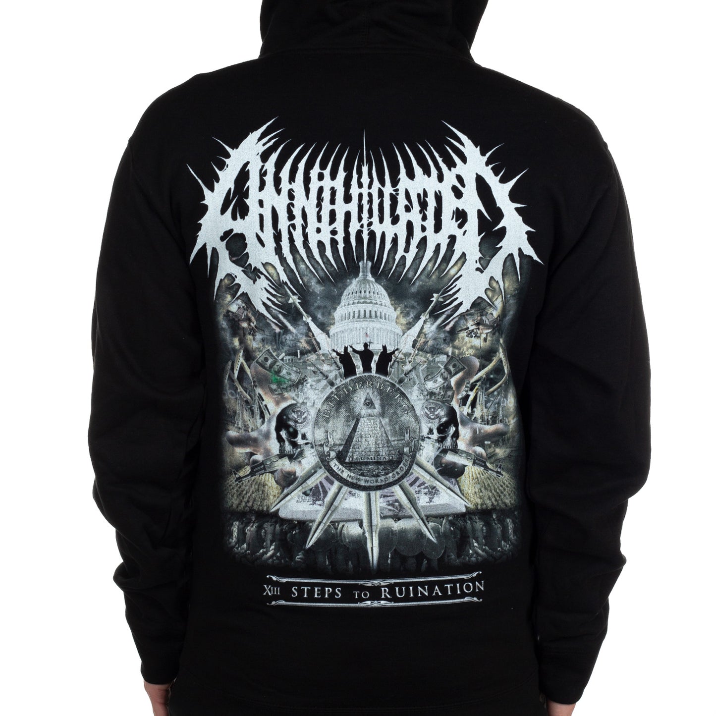 Annihilated "XIII Steps to Ruination" Pullover Hoodie