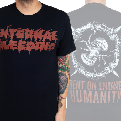 Internal Bleeding "Bent On Ending Humanity" T-Shirt