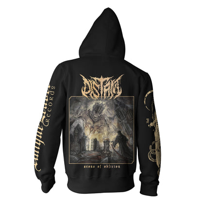 Distant "Aeons Of Oblivion" Zip Hoodie