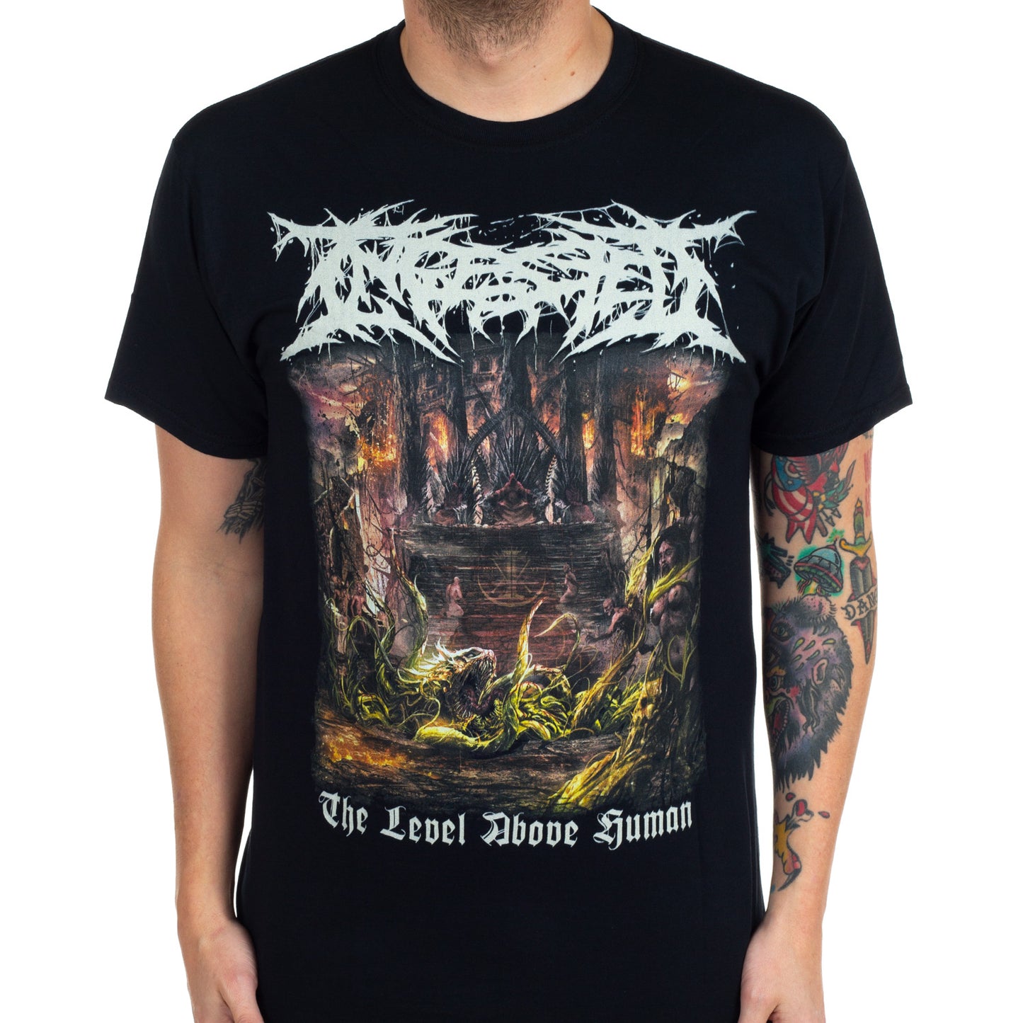 Ingested "The Level Above Human" T-Shirt