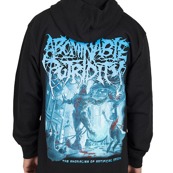 Abominable Putridity "The Anomalies of Artificial Origin" Zip Hoodie