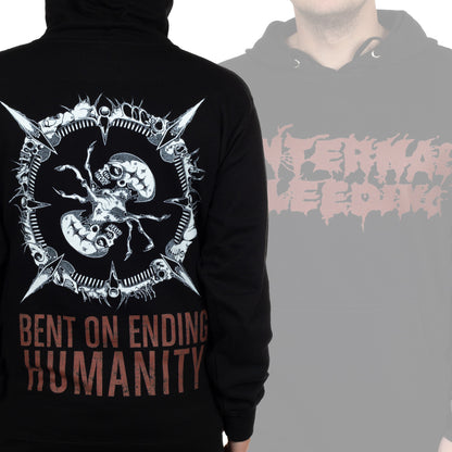 Internal Bleeding "Bent On Ending Humanity" Pullover Hoodie