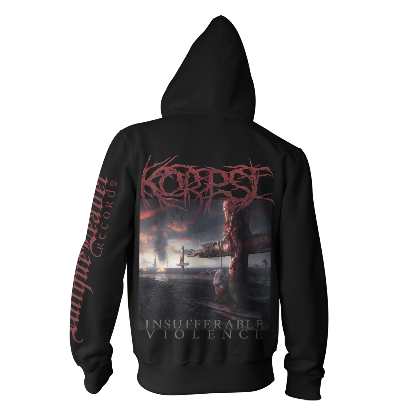 Korpse "Insufferable Violence" Collector's Edition Pullover Hoodie